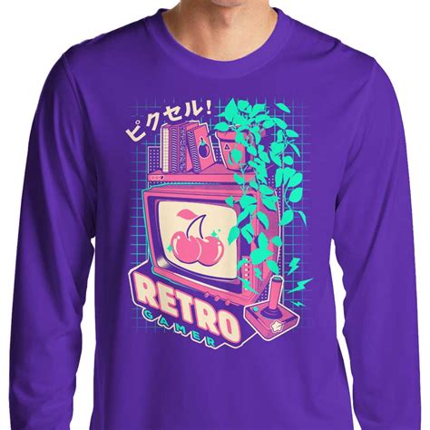 Retro Gaming - Long Sleeve T-Shirt | Once Upon a Tee