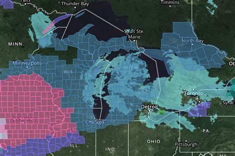 Michigan winter storm forecast: How much snow to expect across the state