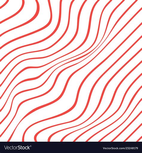 Red white diagonal stripe pattern background Vector Image