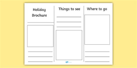 Travel Guide Worksheet | Twinkl Resources (Teacher-Made)