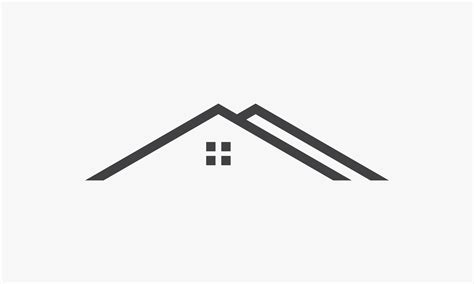 roof home icon design flat vector illustration. isolated on white background. 4639822 Vector Art ...