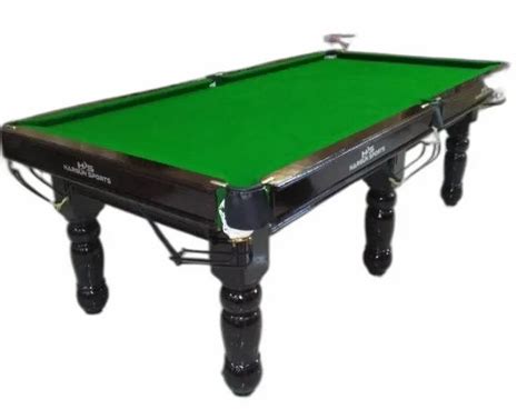 Brown Solid Wood Snooker Pool Table at ₹ 195000/piece in Meerut | ID ...