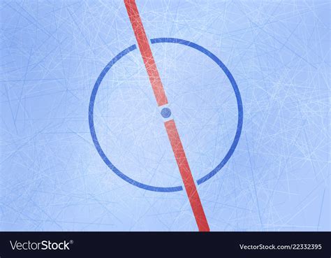 Ice hockey rink background center of Royalty Free Vector