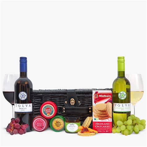 Luxury Artisan Cheese & Wine Hamper by Haute Hampers UK