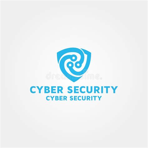 Cyber Security Logo Design Template Idea and Inspiration. Stock Vector ...