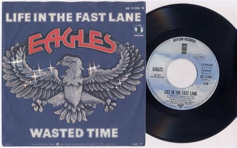 EAGLES 'Life In The Fast Lane' 1976 German 7" (310276496) ᐈ Köp på Tradera