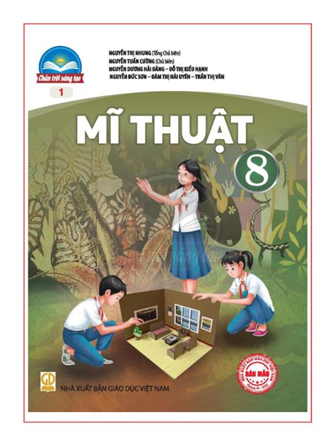 Mĩ thuật lớp 8 bản 1 Chân trời sáng tạo pdf