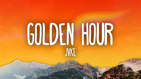 JVKE - Golden Hour Chords - Chordify