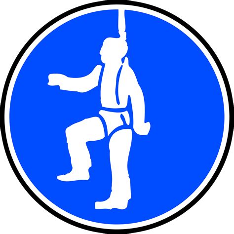 Sign Wear Safety Harness · Free vector graphic on Pixabay