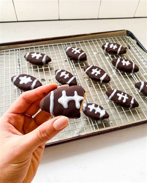 Copycat Reese's Chocolate Eggs, Football Edition - Rachael's Good Eats