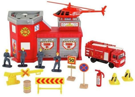 Chad Valley City Fire Station Playset | Vehicle City | Action ...