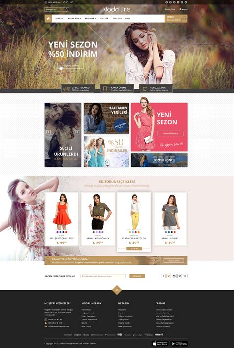 Free Fashion E-Commerce Template on Behance