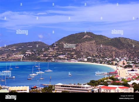 Philipsburg, capital of St. Maarten, Caribbean Sea, Saint-Martin, Philipsburg Stock Photo - Alamy