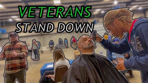 We Gave Veterans Free Haircuts - YouTube