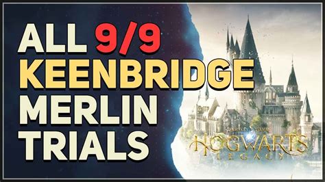 All Keenbridge Merlin Trial Puzzles Hogwarts Legacy - YouTube