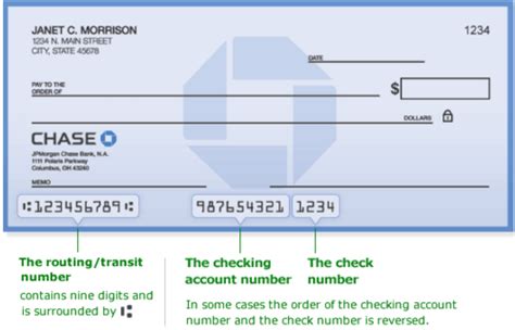 What is a Chase Routing/Account Number