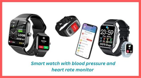 Best smart watch with blood pressure and heart rate monitor