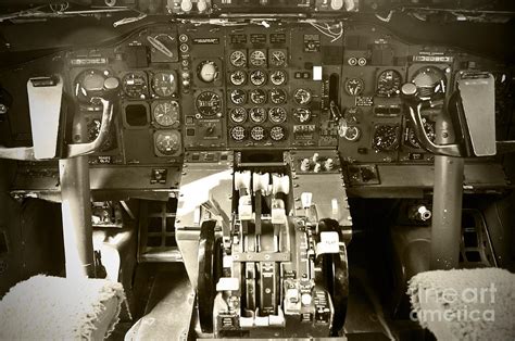 Boeing B727 Cockpit Photograph by Micah May - Fine Art America