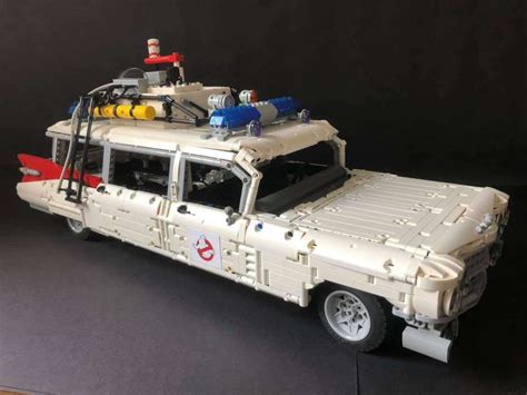 Check out this massive 20" long Lego Ghostbusters Ecto-1 ...