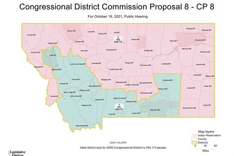 Montana congressional district maps | Montana Public Radio