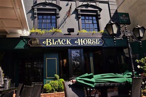 The Black Horse Pub Facade on Behance