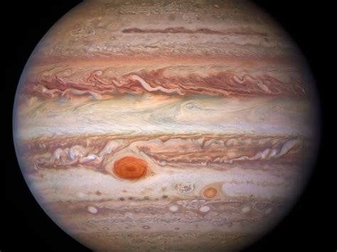 New images reveal Jupiter's Great Red Spot and its smaller counterpart ...