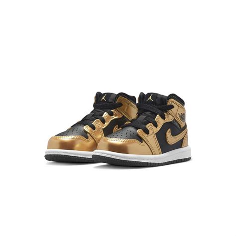 Air Jordan 1 Mid SE TD 'Metallic Gold Black' — Kick Game