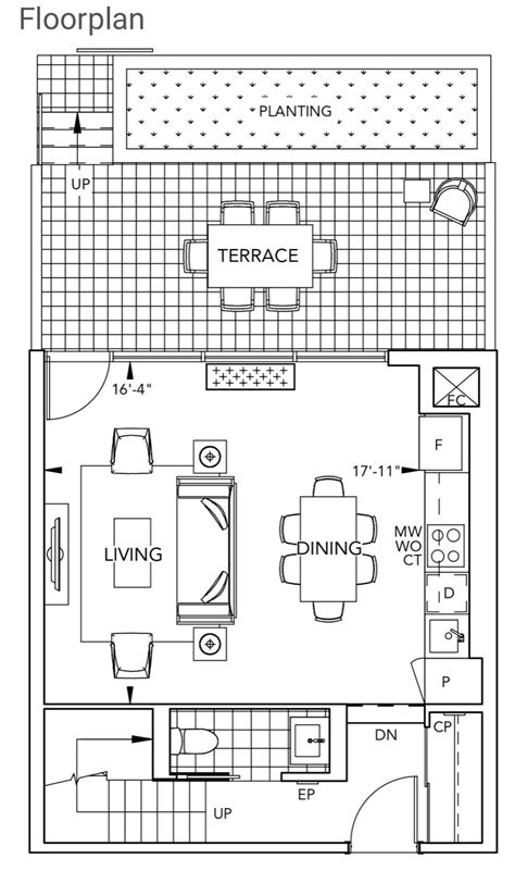 House two bedroom architecture layout plan cad drawing details dwg file ...