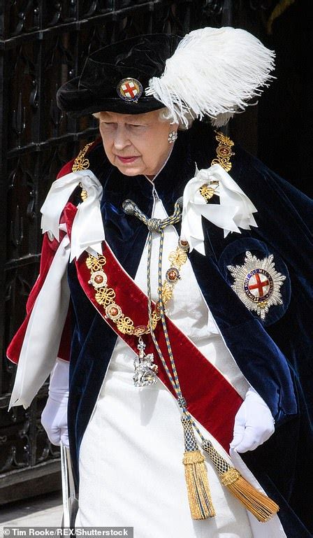 Prince Charles joins the Queen for Garter Day service at Windsor Castle | Daily Mail Online