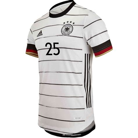 2020 adidas Thomas Muller Germany Home Authentic Jersey - SoccerPro