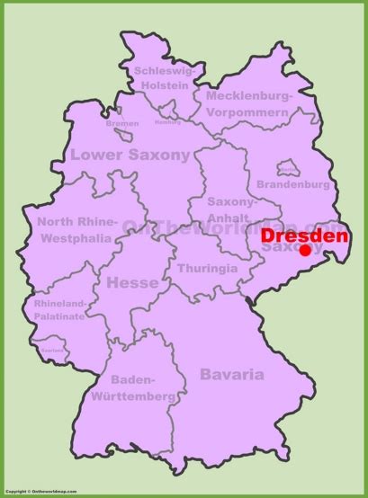 Dresden Maps | Germany | Maps of Dresden