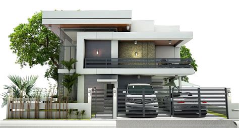 Modern House Design with Four Bedrooms - Ulric Home