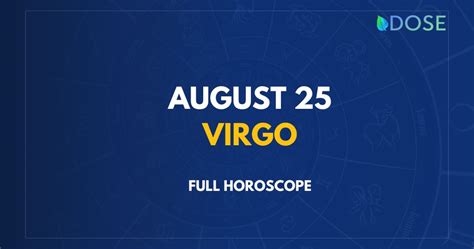 August 25 Zodiac Sign: Compatibility, Personality, Traits and More - DOSE