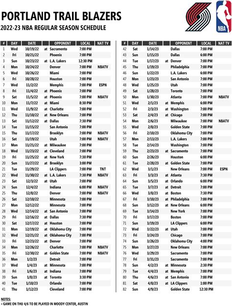 Blazers Schedule 2024 - Csulb Schedule Of Classes Fall 2024