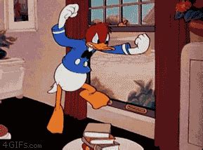 Angry Donald Duck Original GIF | Angry Donald Duck | Know Your Meme