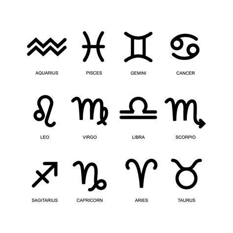 Zodiac Signs Vector Art, Icons, and Graphics for Free Download