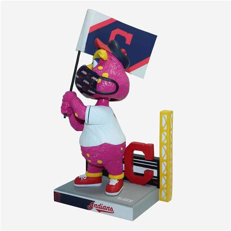 Slider Cleveland Indians The Show Goes On Mascot Bobblehead FOCO