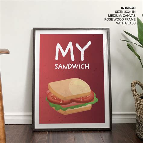 My sandwich - quotes, Friends, tv show #250 - Wall Art, Hanging Wall ...