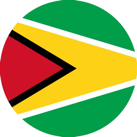 Guyana Flag Vector – Free Download – Flags Web