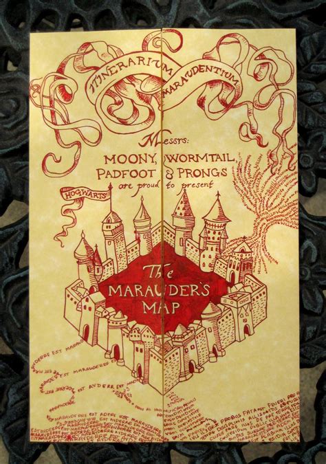 Harry Potter Marauder's Map Wallpapers on WallpaperDog