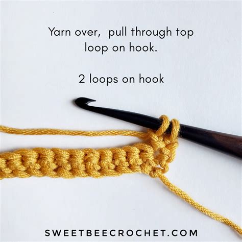 Herringbone Double Crochet Tutorial - Sweet Bee Crochet