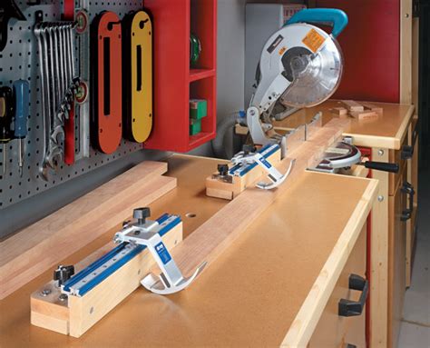 Benchtop Miter Saw Fence | Woodworking Project | Woodsmith Plans