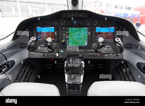 Cessna Mustang Cockpit Leichtflugzeug Farnborough Air Show 2008 ...