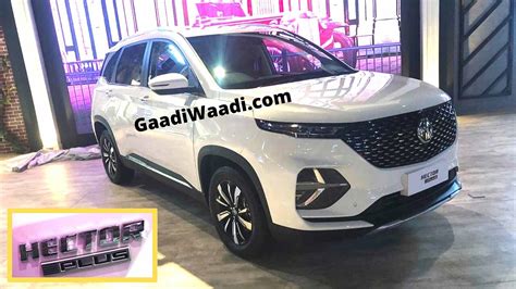 7-Seat MG Hector Plus Launch Pushed To June 2020