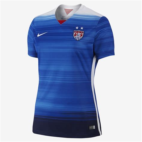 2015 U.S. Stadium Away Women's Soccer Jersey. Nike Store #USWNT | Soccer jersey, Usa soccer ...