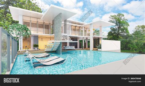 Modern Beautiful House Image & Photo (Free Trial) | Bigstock