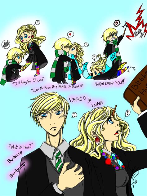 Luna Lovegood And Draco Malfoy Fan Art