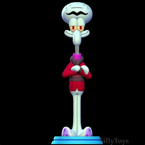 Squilliam Fancyson SpongeBob SquarePants - 3D Model by SillyToys