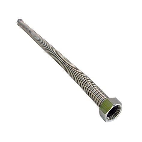 LARSEN SUPPLY CO., INC. 10-1398 Magna Flex Water Softener Connector, Stainless Steel, 3/4 x 1 x ...