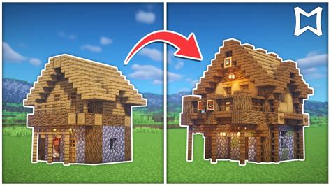 Minecraft Village Library Transformation | Village Transformation - YouTube